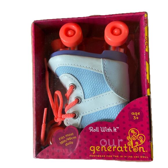 OUR GENERATION ROLL WITH IT SKATES FOR 18" DOLL NIB - Picture 2 of 5